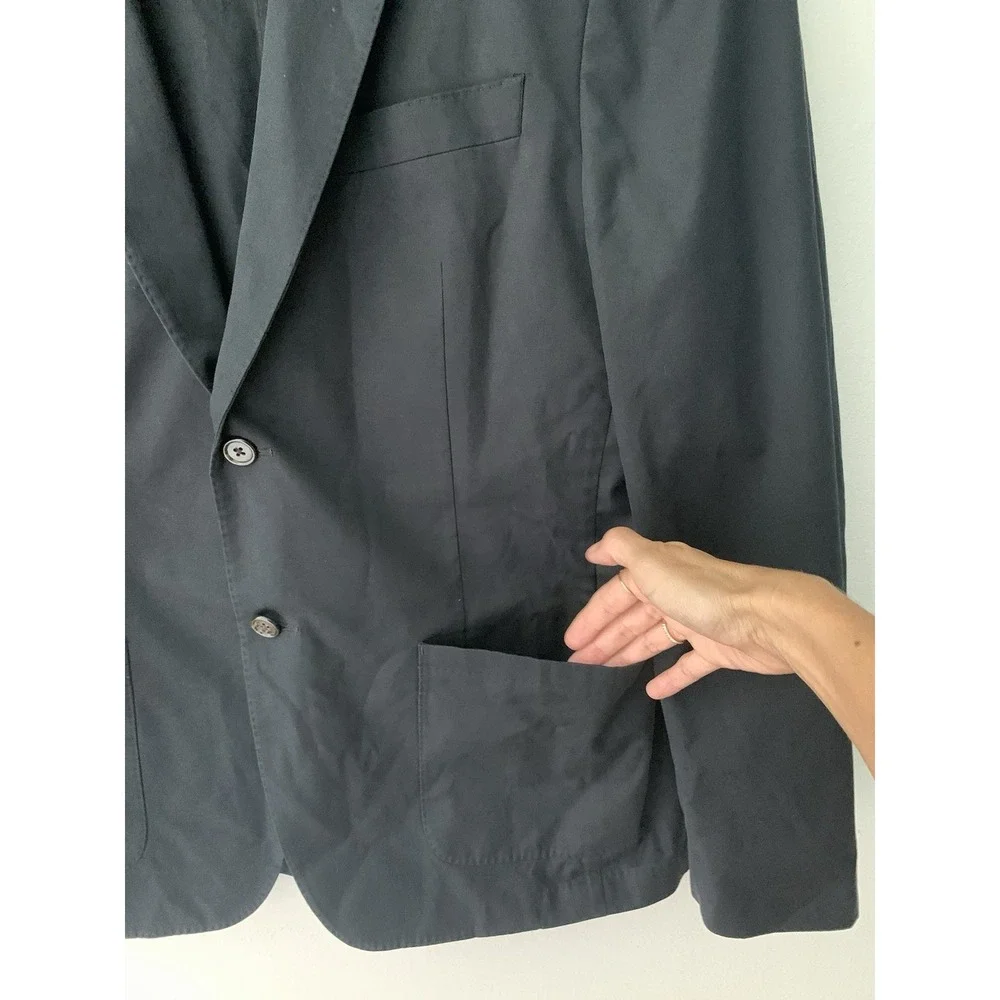 Todd Snyder New York Mayfair Fit Blazer 40R Black Prep Ivy Academia Wear To Work